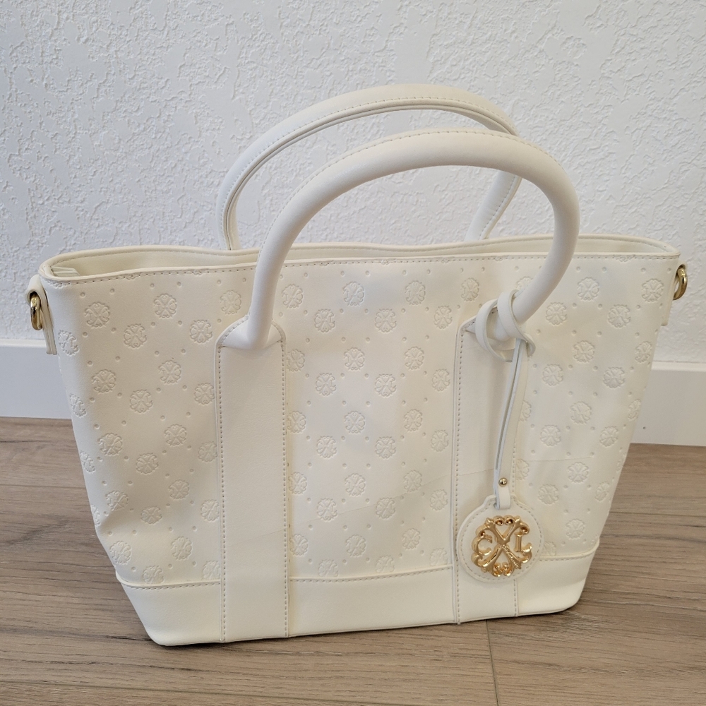 Christian Lacroix White Handbag